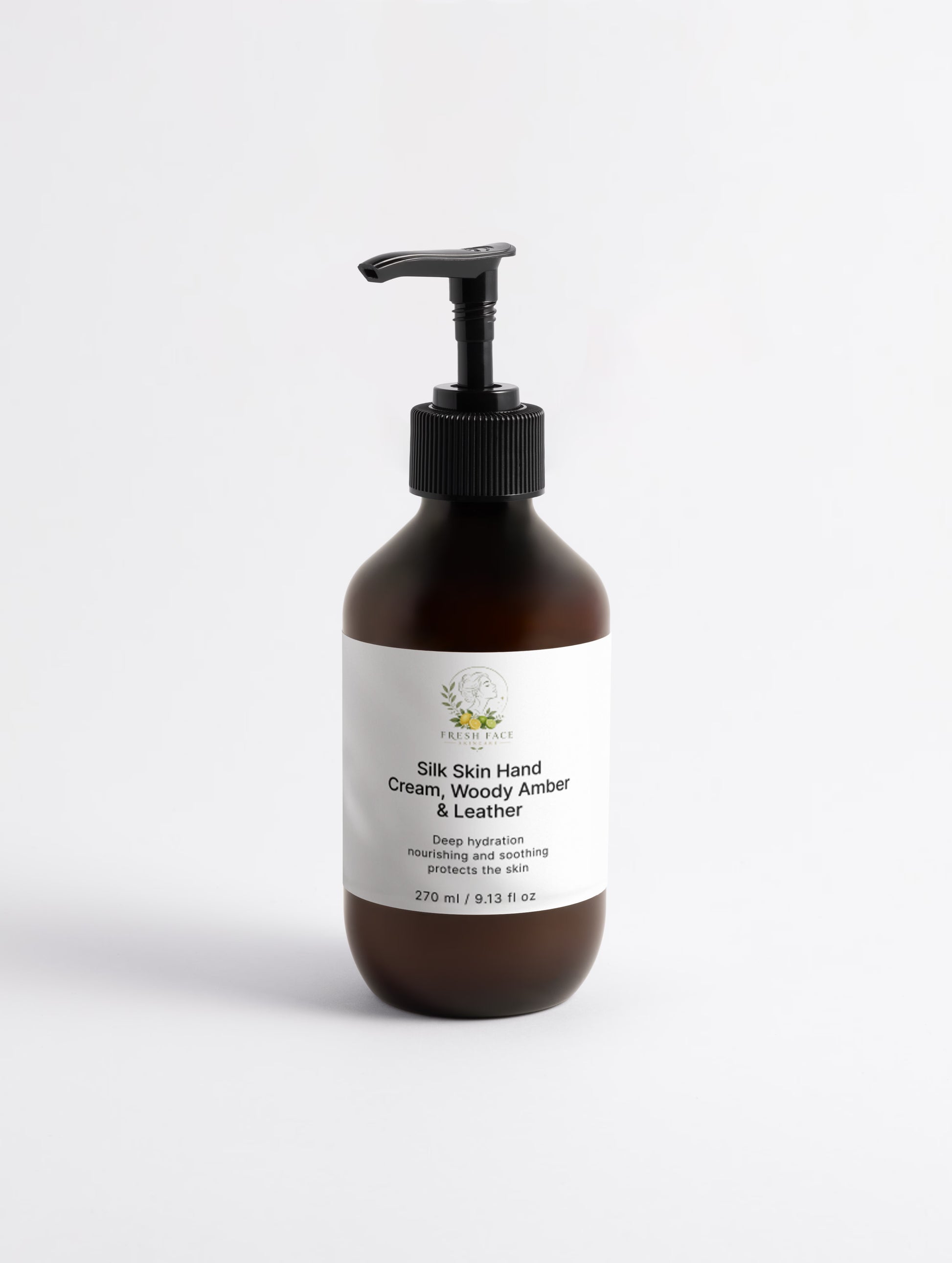 Silk Skin Hand Cream, Woody Amber & Leather