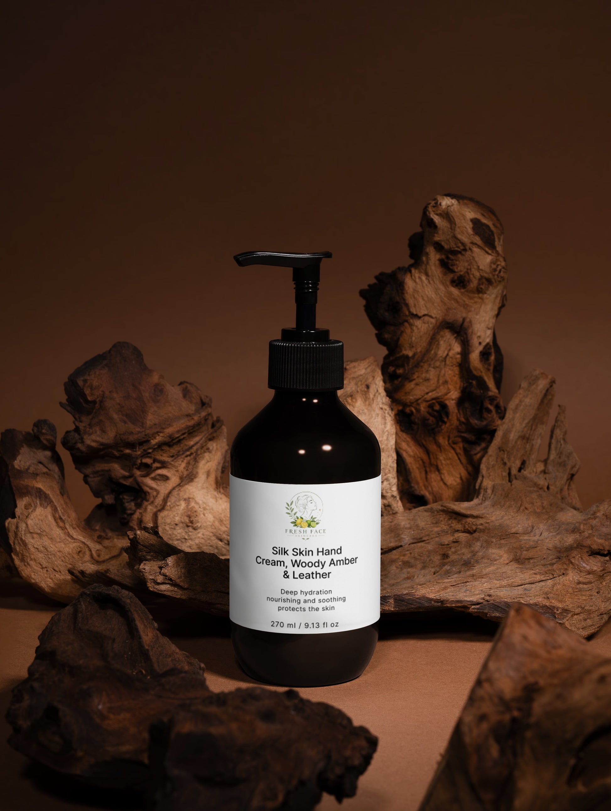 Silk Skin Hand Cream, Woody Amber & Leather