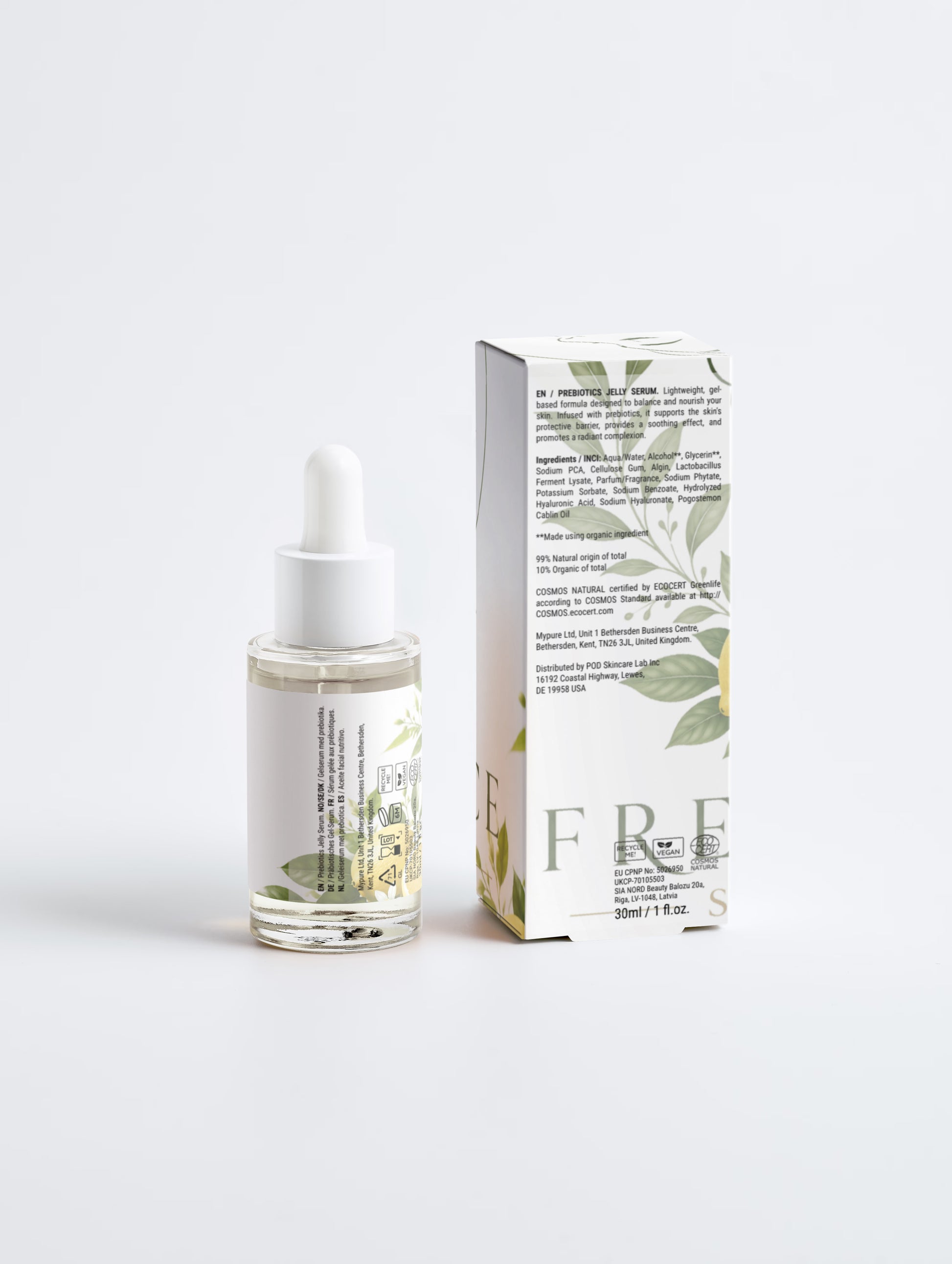 Bioactive Prebiotics Jelly Serum