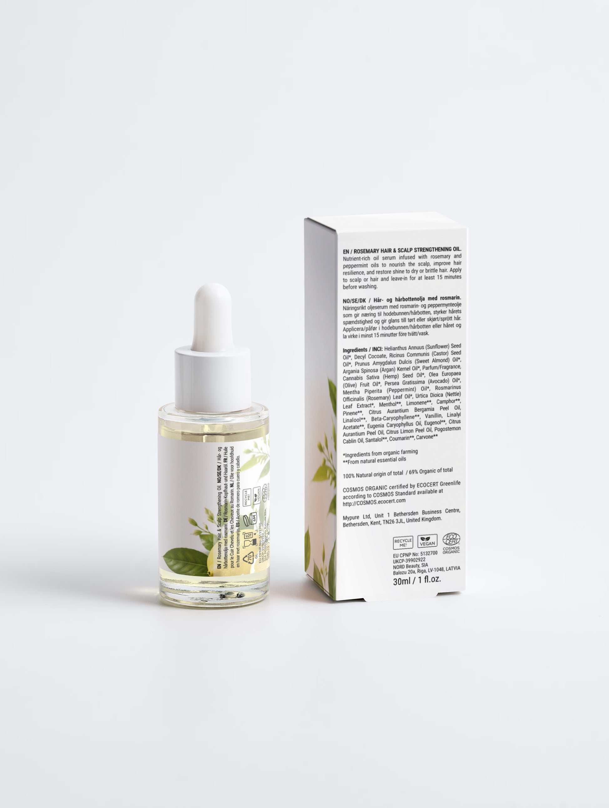 Rosemary Hair & Scalp Strengthening Oil