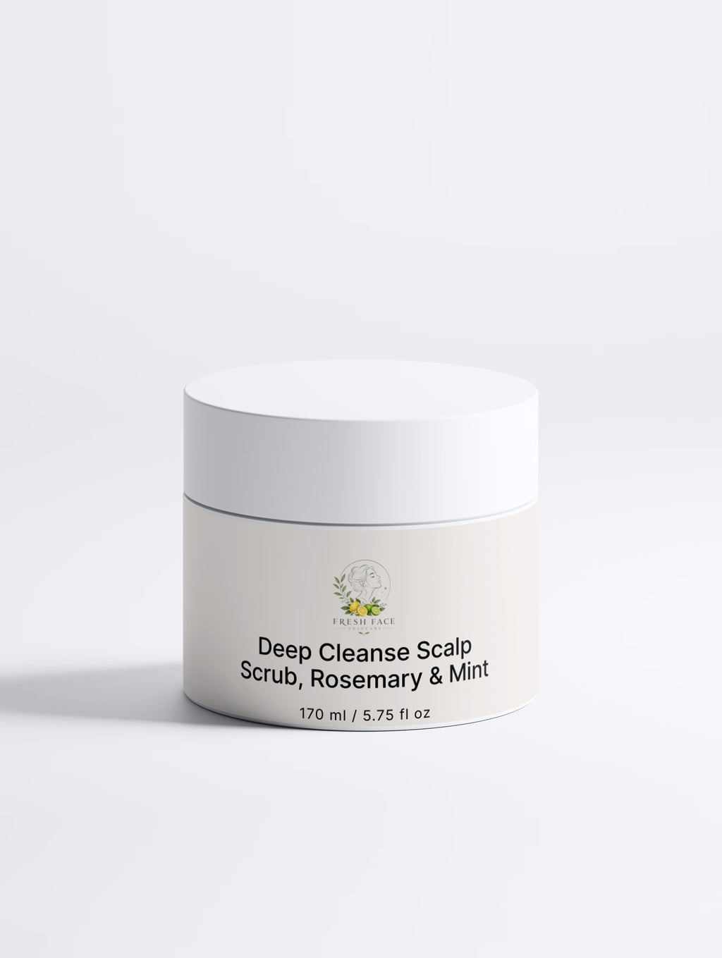 Deep Cleanse Scalp Scrub, Rosemary & Mint