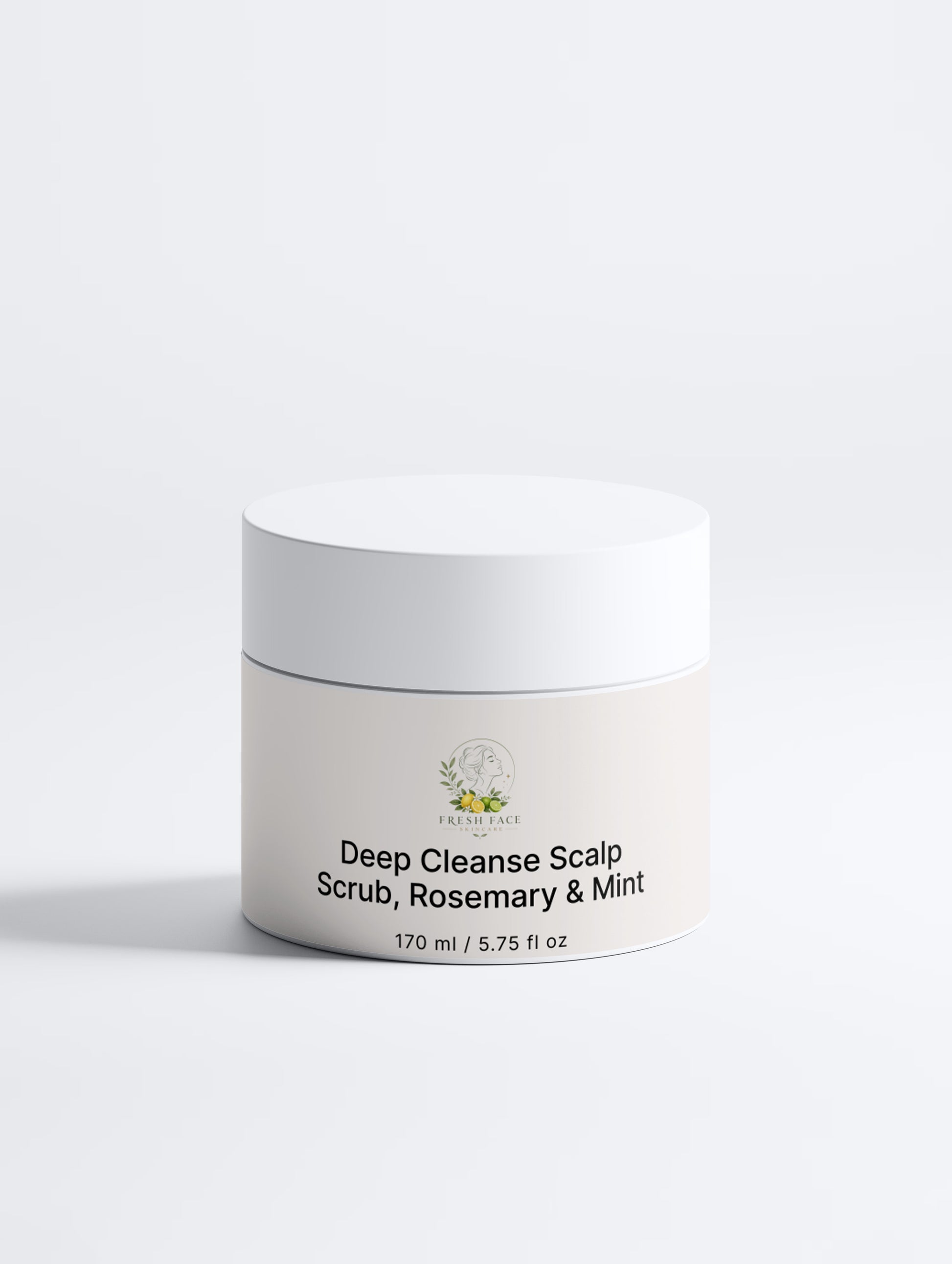 Deep Cleanse Scalp Scrub, Rosemary & Mint