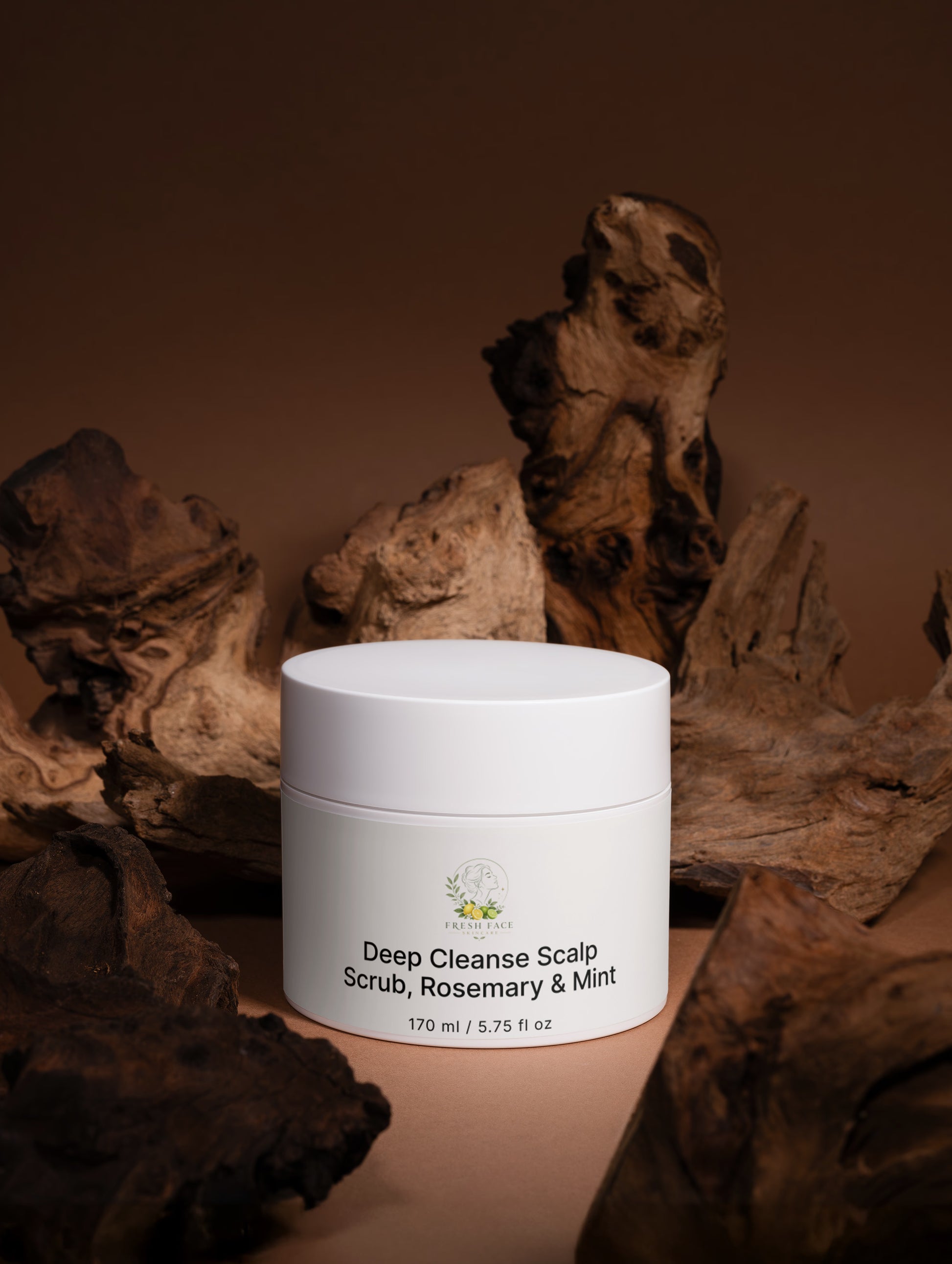 Deep Cleanse Scalp Scrub, Rosemary & Mint